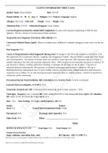 Jennifer Hoffman Client Information Sheet &lpar;CIS&rpar;