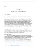Final&lowbar;Paper&period;pdf    PHI208  Final Paper  PHI208 - Ethics and Moral Reasoning  Part 1&colon; Introduction  Is it ethical to test non-medical consumer products&comma; such as cosmetics&comma; on living animals&quest; Non Medical consumer products&comma; such as cosmetics&comma; have become par