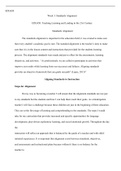 EDU&lowbar;650&lowbar;&lowbar;Week&lowbar;3&lowbar;Assignment&period;docx  EDU650  Week 3&colon; Standards Alignment  EDU650&colon; Teaching Learning and Leading in the 21st Century  Standards Alignment  The standards alignment is important in the education field&semi; it was created to make sure that every stude
