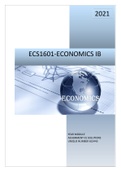 ECS1601 ASSIGNMENTS 1, 2, 3 & 4,  2021 (YEAR MODULE)
