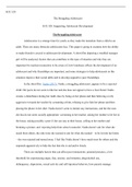 CH_ECE320W4TheStrugglingAdolescentPaper.docx  ECE 320  The Struggling Adolescent  ECE 320: Supporting Adolescent Development  TheStrugglingAdolescent  Adolescence is a strange time for youth, as they make the transition from a child to an adult. There are