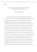 A&lowbar;Snapshot&lowbar;on&lowbar;the&lowbar;Daily&lowbar;Sedentary&lowbar;Behavior&lowbar;of&lowbar;Community&lowbar;Dwelling&lowbar;Older&lowbar;African&lowbar;American&lowbar;Women&period;docx  SOC333 Review of &euro;&oelig;A Snapshot on the Daily Sedentary Behavior of Community Dwelling Older African American Women&euro; SOC333&colon; Research Methods The importance 