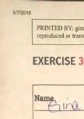 BIO 255 A&P III Bio255 - Exercise 30 (Lab Worksheets)