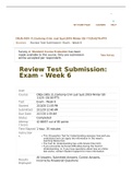 CRJS 1001/CRJS-1001-11,Contemp Crim Just Final Test (2) (solved) exam questions and answers 