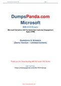 Newest and Real Microsoft MB-910 PDF Dumps - MB-910 Practice Test Questions