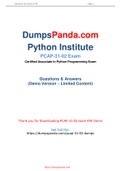 Newest and Real Python Institute PCAP-31-02 PDF Dumps - PCAP-31-02 Practice Test Questions