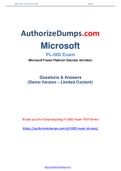 New and Updated Microsoft PL-600 Dumps - PL-600 Practice Test Questions