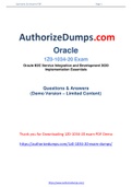 New and Updated Oracle 1Z0-1034-20 Dumps - 1Z0-1034-20 Practice Test Questions