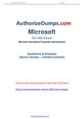 New and Updated Microsoft SC-400 Dumps - SC-400 Practice Test Questions