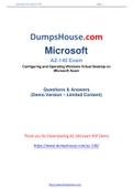 How Microsoft AZ-140 Exam Dumps [2021]