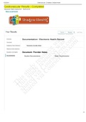 Tina Jones Cardiovascular Documentation &vert; Cardiovascular Results &vert; Completed