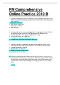 RN COMPREHENSIVE ONLINE PRACTICE 2019 B&period; QUESTIONS AND ANSWERS&period;