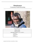 Homelessness Case Study_Community Health Reasoning;George Mayfield