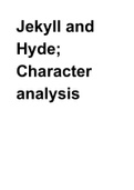 GCSE Jekyll and Hyde Character Quotes and Analysis