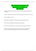 Billy Mitchell Aerospace Test Questions & Answers&vert; A Guaranteed