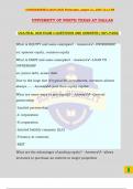 UGA REAL 4000 EXAM 4 QUESTIONS AND ASNWERS &lpar;100&percnt; PASS&rpar;
