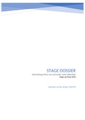 Reflectieverslag / stagedossier Stage Op Maat 