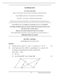 ICSE Sample paper Maths