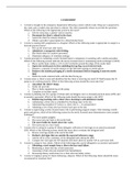 Exam (elaborations) Nursing MISC  Leadership - Proctored (Complete) 