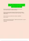 BIOL 2301 Kasparian Exam &vert; Questions Solved with Verified Correct Answers &vert; Latest Update 2024-2025