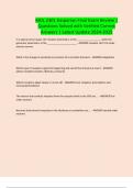 BIOL 2201 CCRI Quizzes 1&comma; 2&comma; 4&vert; Questions solved 100&percnt; Corect&sol;Verified Solutions