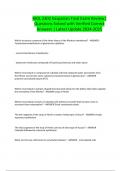 BIOL 2302 Kasparian Final Exam Review&vert; Questions Solved with Verified Correct Answers &vert; Latest Update 2024-2025