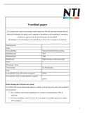 Paper Hulpverlening in gedwongen kader incl. beoordeling
