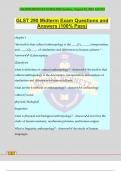 GLST 290 Midterm Exam Questions and Answers &lpar;100&percnt; Pass&rpar;
