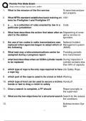 FLORIDA FIRE STATE EXAM 2023-2024 ACTUAL EXAM 220 QUESTIONS AND CORRECT DETAILED ANSWERS WITH RATIONALES &lpar;VERIFIED ANSWERS