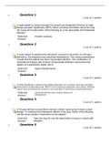 NURS 6521N Advanced Pharmacology Final Exam 2 (100 out of 100)