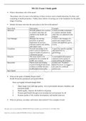 Exam (elaborations) PSYCHOLOGY 110N-16545 Exam 1 Study Guide Final