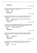 NURS 6521N Final Exam 5 - Advanced Pharmacology (100 out of 100)
