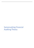 Financial accounting theory (beknopte samenvatting)