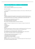 NR 443 CHAPTER 36&colon; CARDIAC DISORDERS