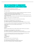 NR 443 CHAPTER 13&colon; IMMUNITY&comma;  INFLAMMATION&comma; AND INFECTION