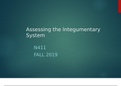 NURSING 42    Assessing the Integumentary  System N411 FALL &comma;Latest Version