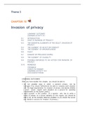 Summary Communication Law, ISBN: 9781317349372  CML1501 - Communication Law