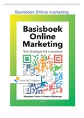 Samenvatting Basisboek Online Marketing 