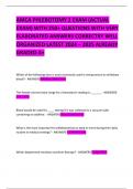 AMCA PHLEBOTOMY 2 EXAM &lpar;ACTUAL EXAM&rpar; WITH 250&plus; QUESTIONS WITH VERY ELABORATED ANSWERS CORRECTRY WELL ORGANIZED LATEST 2024 &ndash; 2025 ALREADY GRADED A&plus; 