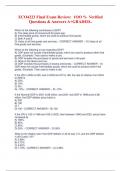ECO4223 Final Exam Review&colon;  1OO &percnt;  Verified  Questions & Answers A&plus;GRADED&period;&period; 