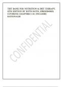 Exam &lpar;elaborations&rpar; Basic Nutrition & Diet Therapy