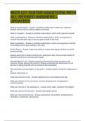 MICR 221 TESTED QUESTIONS WITH ALL REVISED ANSWERS &ndash; UPDATED&excl;&excl;
