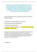 MN 552 ADVANCED HEALTH ASSESSMENT EXAM &sol; ADVANCED HEALTH ASSESSMENT ACTUAL FINAL EXAM MN522 REAL EXAM QUESTIONS AND WELL ELABORATED ANSWER &lpar;100&percnt; CORRECT VERIFIED ANSWERS&rpar; A NEW UPDATED VERSION 2024-2025 &vert;GUARANTEED PASS&period; &lpar;BRAND NEW&excl;&excl;&rpar;