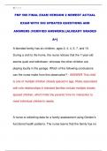 FNP 590 FINAL EXAM VERSION 2 NEWEST ACTUAL  EXAM WITH 300 UPDATED QUESTIONS AND  ANSWERS &lpar;VERIFIED ANSWERS&rpar; &lbrack;ALREADY GRADED  A&plus;&rsqb; 