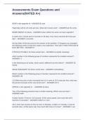 Assessments Exam Questions and Answers&lpar;RATED A&plus;&rpar;