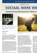 Visie op Sociaal werk 4.2.2 Afstudeeropdracht Visiestuk Essay Brussen MWD Social Work jaar 4