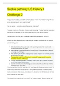 Sophia pathway US History I Challenge 2 