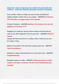 PEDIATRIC COMAT EXAM 2024-2025 &vert;COMPLETE QUESTIONS AND  CORRECT ANSWERS &lpar;VERIFIED ANSWERS &rpar;ALREADY GRADEDA&plus;&period;