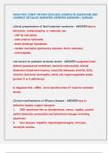 PEDIATRIC COMAT REVIEW 2024-2025 &vert;COMPLETE QUESTIONS AND  CORRECT DETAILED ANSWERS &lpar;VERIFIED ANSWERS &rpar; AGRADE&period;