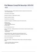 Prof Messer CompTIA Security&plus; SY0-701 - 5&period;3 questions and answers rated A&plus; 2024&sol;2025